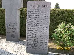 Grab von Heinrich Schrage (-11.07.1941), Friedhof Stapel