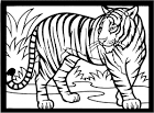 Art coloring page