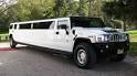 White 16 seater limousine hire