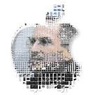 steve jobs apple logo