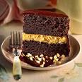 Chocolate-Peanut Butter Mousse Cake Recipe | MyRecipes.