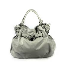 [Angelia Grey] Grey Double Handle Leatherette Satchel Hobo Handbag w/Shoulder Strap Distributor - fb-sm1055-gray