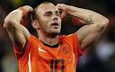 with Wesley Sneijder,