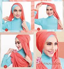 Kumpulan Gambar Tutorial Hijab Pashmina Berbagai Model | Hijab ...