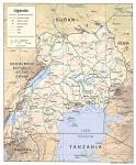 Uganda (Shaded Relief)