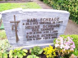 Grab von Karl Schrage (20.07.1912-29.07.1977), Friedhof Marcardsmoor