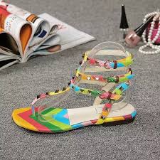 Online Buy Grosir sandal warna pelangi from China sandal warna ...