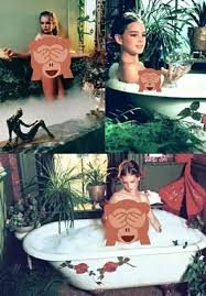 brooke shields bath|Image of Brooke Shields