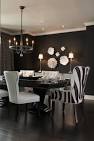 Black and White Dining Room - Contemporary - dining room ...