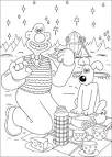 Wallace and Gromit coloring page
