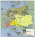 Europe after Congress of Vienna, 1815