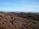 Looking East, the picture shows the dark shadows on the right of large peat - via Daymix