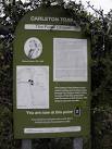 More sizes. Carleton Trail Information Board - Forth Chapel - via Daymix