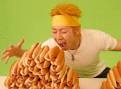 Kobayashi and a light snack.