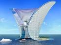 futuristic hotel