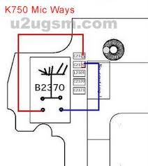 K750 Mic Jumper Solution