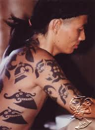 Seni Tatto Suku Dayak Yang Unik ! | Rep. Powerplant (N 9059215.8710 : E 357048.3416) - 3
