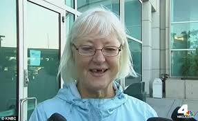 Still smiling: Marilyn Hartman, 62, claimed she would never try to hop a plane again without a ticket - despite at least a half-dozen arrests for it this ... - 1407415715085_Image_galleryImage_A_62_year_old_woman_accus