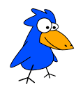Baby bluebird  Clipart Pictures
