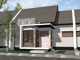 Contoh Gambar Desain Teras Rumah Minimalis Tipe 60 Lega