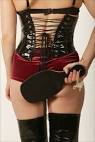 dominatrix with paddle photo -- Declan McCullagh photograph