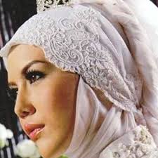 Hijab for wedding on Pinterest | Wedding Hijab, Hijabs and Muslim ...