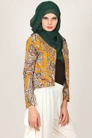 Inspirasi Model Baju Kerja Batik Muslim Modern Modis Terbaru ...
