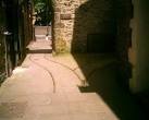 NZ1701 : Track in Footpath, near Fleece Hotel - via Daymix
