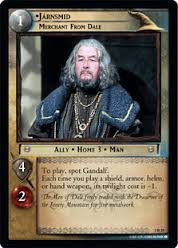 Game Card: •Járnsmid, Merchant from Dale (Lord of The Rings ... - -bull-J-aacute-rnsmid-Merchant-from-Dale