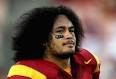 Rey Maualuga having a bad hair