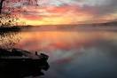 Sunrise along the shores of