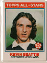 ENGLAND & IPSWICH TOWN - Kevin Beattie #138 TOPPS 1978 "Orange Back" ... - england-ipswich-town-kevin-beattie-138-topps-1978-orange-back-football-trading-card-8542-p