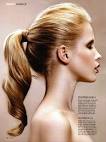Woman January 2011 beauty editorial features Hannah Richter sporting glamorous hairdos and makeup by Dorothee Meyer ... - Hannah-Richter-Woman-January-2011-2