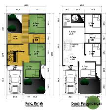 Denah Desain Rumah Minimalis Modern | Tampak Depan Rumah Minimalis ...