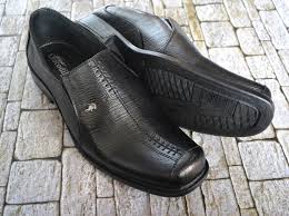 Sepatu Pantofel Pria Branded Original - Crocodile