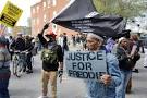 Scenes of Chaos in Baltimore as Thousands Protest Freddie Grays.