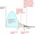 The effect of catalysts on rates of reaction