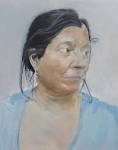 Corinne (2009), Oil on Canvas, 75 x 60 cm. - DAVID_HARKER_corinne