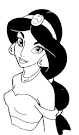 Jasmin Coloring coloring page