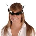 Winged Cat Eye Sunglasses. Winged Cat Eye Sunglasses.