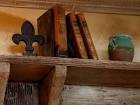 Books on a shelf public domain - via Daymix