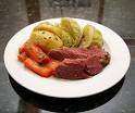 CORNED BEEF AND CABBAGE