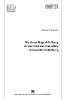 Die Anna-Magull-Stiftung an der Carl von Ossietzky U.., Czycholl ...