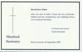 Manfred Seemann 3.03.39 - 13.08.