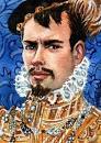 Art: Robert Dudley, 1st Earl of Leicester by Artist Mark Satchwill - Robert-Dudley-1st-Earl-of-Leicester