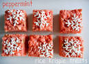 Sugar Swings! Serve Some: peppermint rice krispie treats....!
