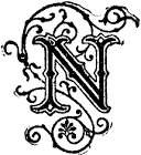 The letter N Clipart