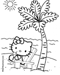 Hello Kitty Coloring Pages & Free Hello Kitty Coloring Book Pages