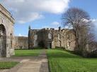 Office housed in the former county jail, both within the castle keep. - via Daymix
