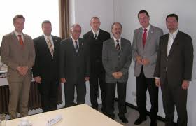 v.l.n.r.: Sven Macdonald (BEA), Jochen Siegfried (Stadt Wuppertal), Prof. Bernd-Jürgen Vorath (ASER), André Klußmann (ASER), Prof. Bernd H. Müller (ASER), ...